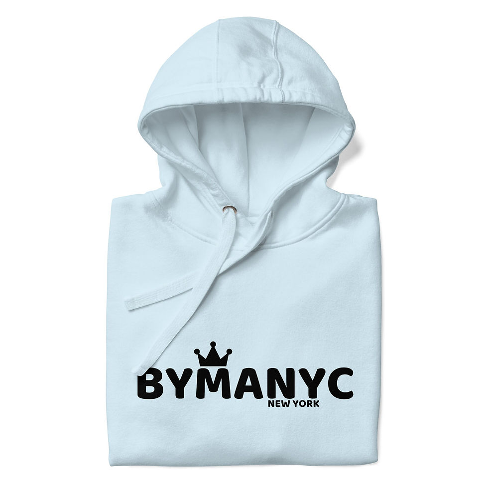 Unisex Organic Sweatshirt LOVE SOHO – BYMANYC ® New York | Vegan Streetwear