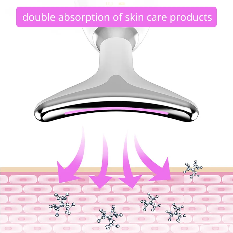 Thumbnail: Household Thermal Neck Lifting and Firming Electric Beauty Instrument Beauty Mas