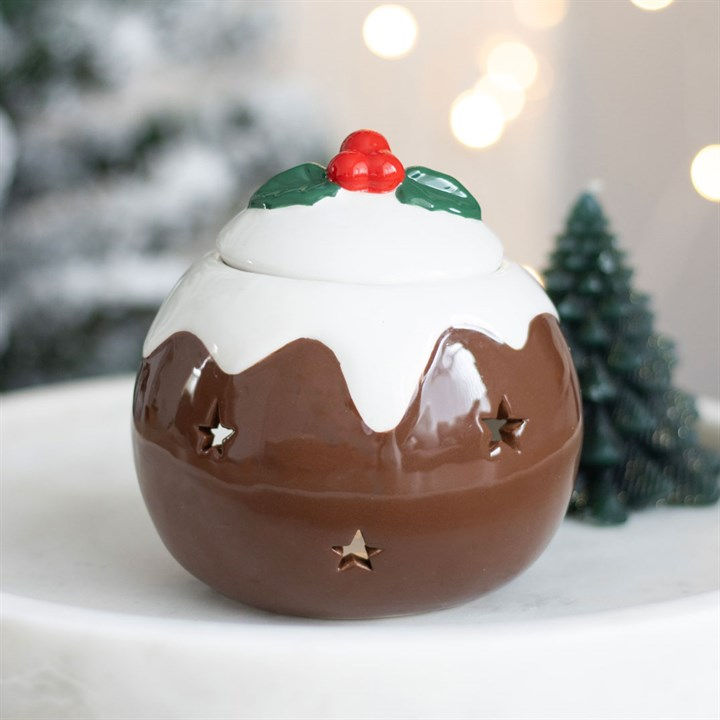 Thumbnail: Christmas Pudding Oil Burner