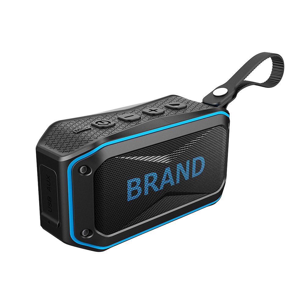Thumbnail: 2018 Latest Gadgets  IPX7 Waterproof Bluetooth Speaker for Shower