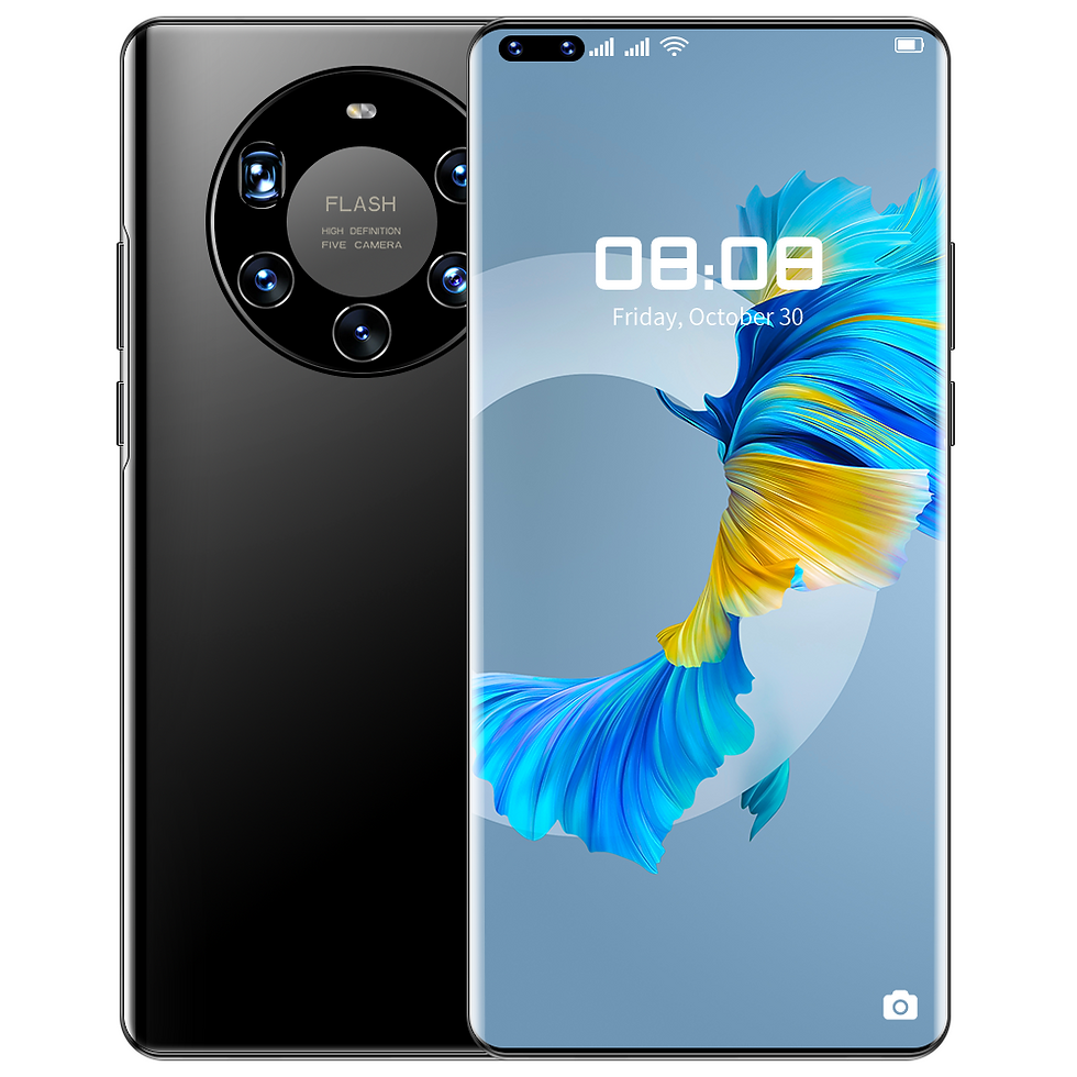 Thumbnail: Handphone Mate40pro+ 7.3 Inch Big Touch Screen Smart Phone Mobile Phone