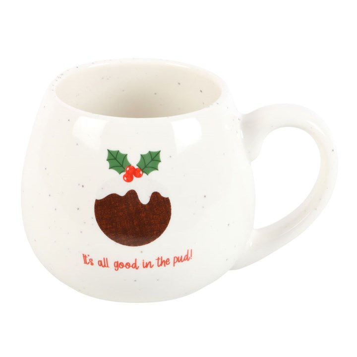 Thumbnail: All Good in the Pud Rounded Christmas Mug