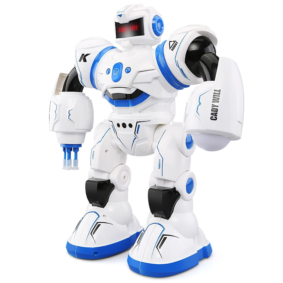 Thumbnail: Hot Sale Smart Robot Toy JJRC R3 2.4G RC Intelligent Combat RC Robot With Multi