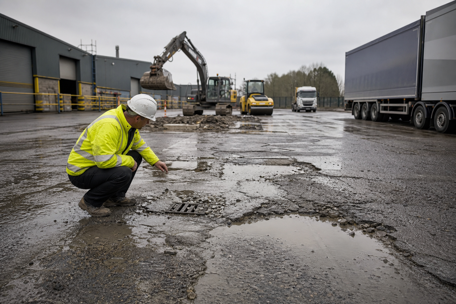 Yard Remediation in Grantham: Does Your Commercial Yard Need Repair, Resurfacing or Full Reconstruction?