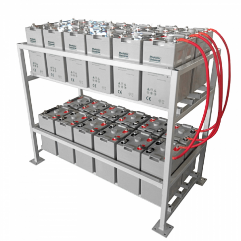 Thumbnail: 1kW grid-tie wind turbine kit with 5.5kW hybrid inverter and 24kWh battery bank