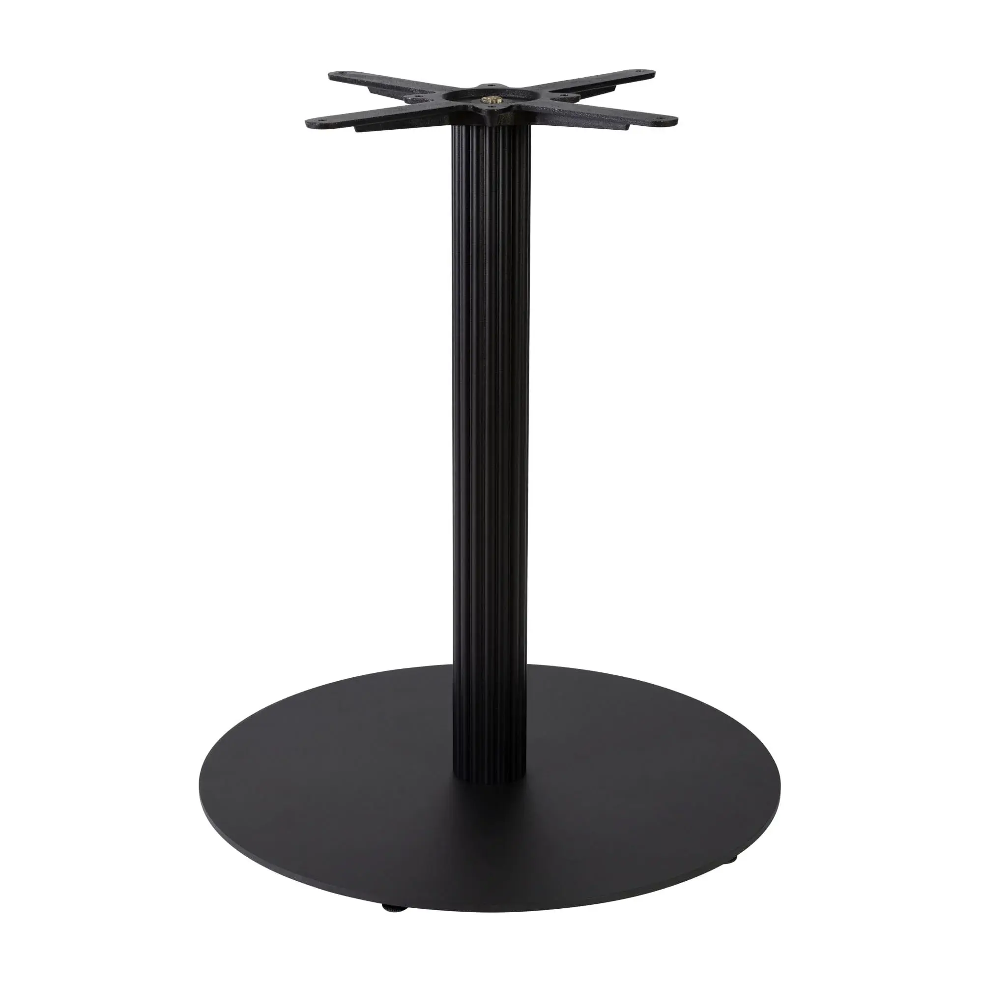 Reeded Large Round Dining Pedestal