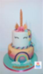 Unicorn wih flowers
