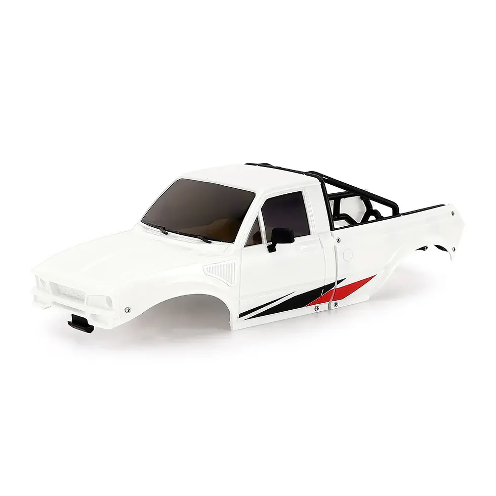 Thumbnail: INJORA IR60 Pickup Hard Body Shell With Bed Rack for 1/18