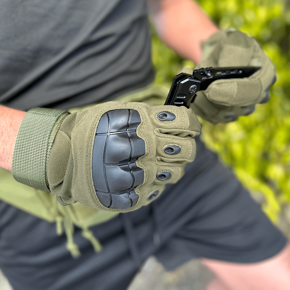Thumbnail: Tactical Military Airsoft Gloves for Outdoor Sports, Paintball, and