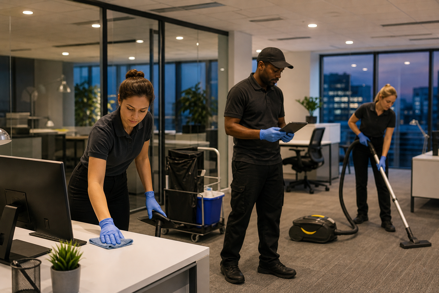 Office cleaning