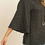 Thumbnail: Boat Neck Bell Sleeve Solid Hacci Brushed Top