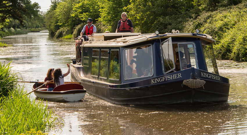 CANAL ENCOUNTER by Tony Storey