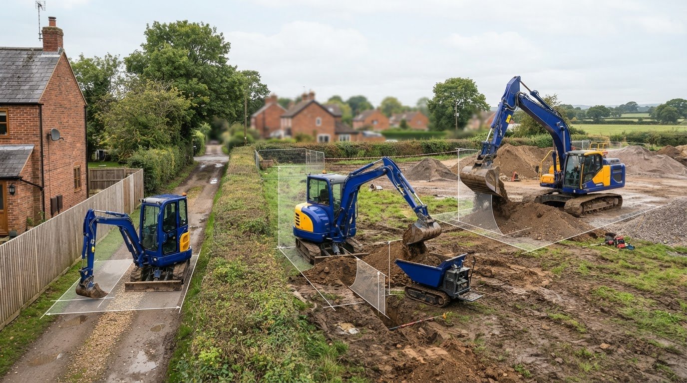 Excavator Size Guide: Choose the Right Machine for Projects