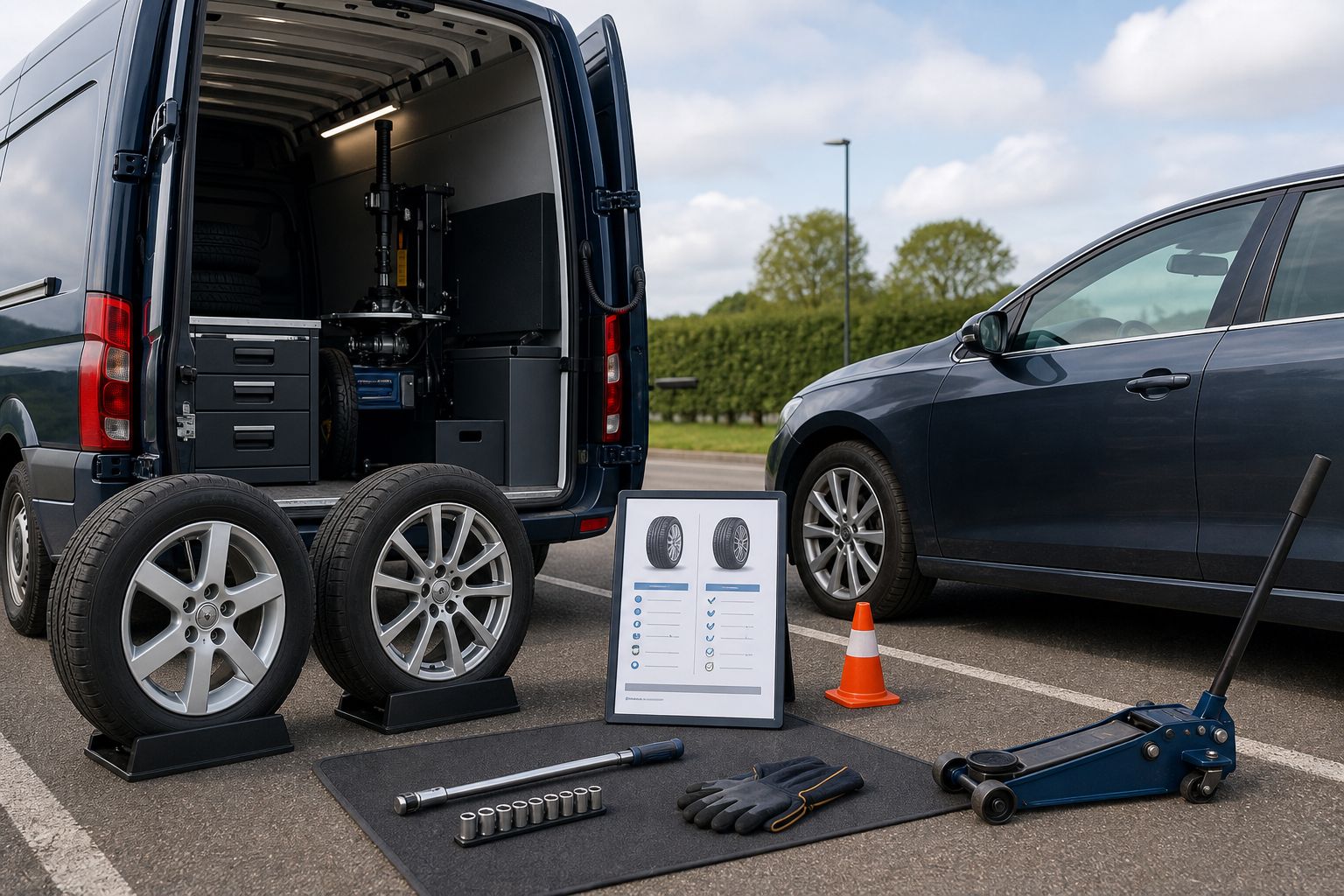 Tyre replacement & supply