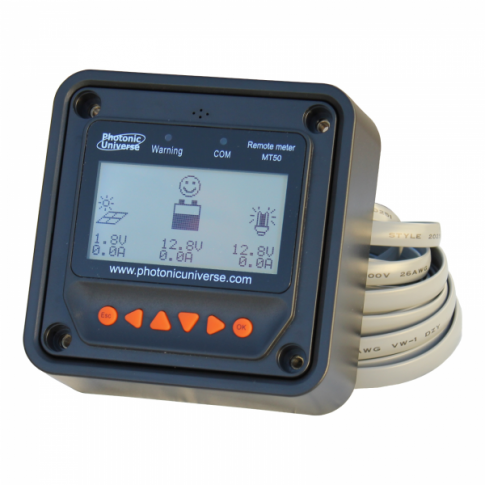 Remote meter / display for MPPT and PWM solar charge controllers TR/PTR/VS/PU Se