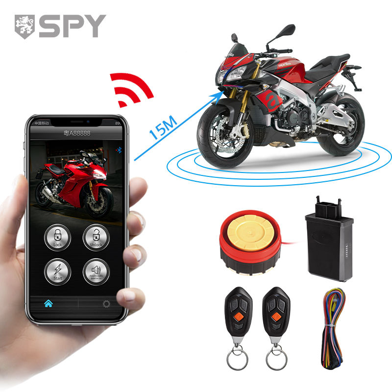 Thumbnail: SPY Motorcycle Alarm Siren Horn System of Motorcycle Honda With App