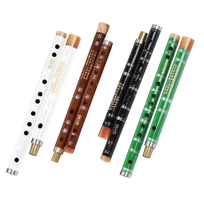Thumbnail: High Quality Bamboo Flute Professional Woodwind Musical Instrument