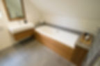 Thumbnail: Walnut Handle-less Bathroom