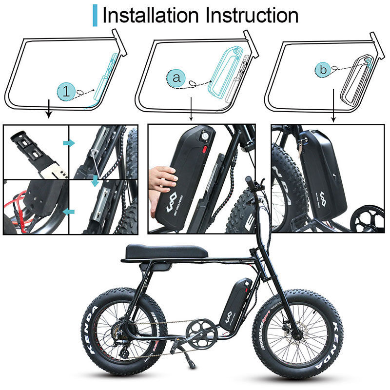 Thumbnail: GERMANY STOCK Downtube Hailong Electric Bike Batte