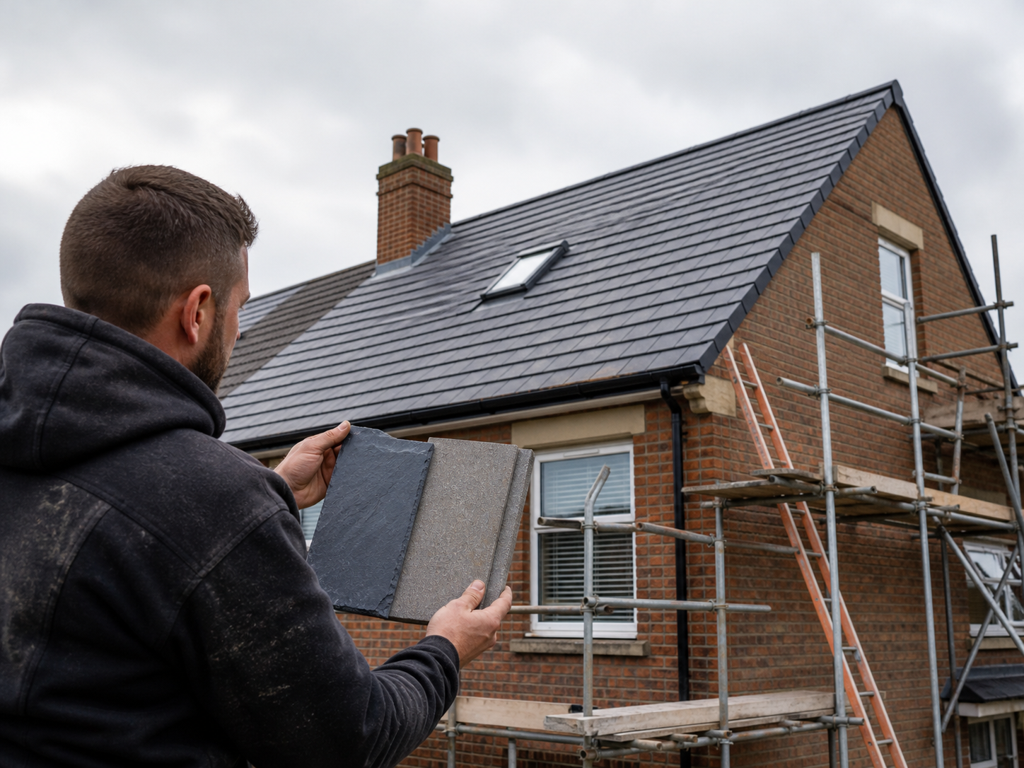 New Roof Replacement in Barnsley: Concrete Tiles or Slate for Your Home?