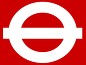 white on red logo
