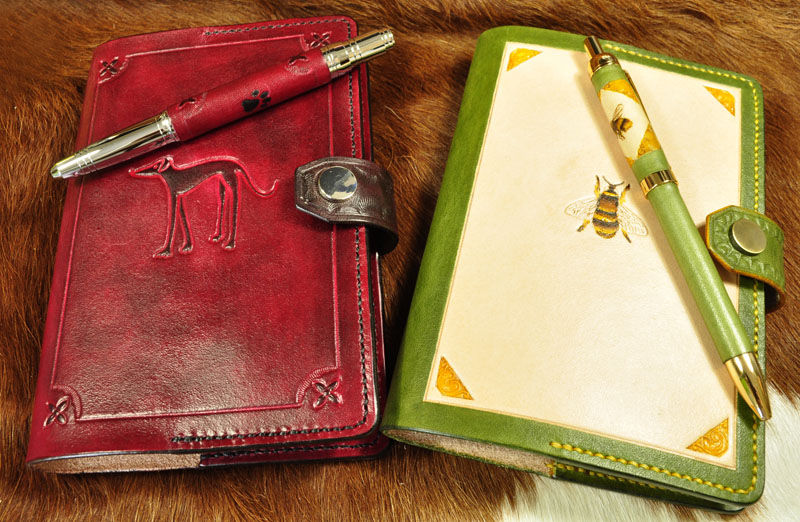 Handmade Leather Journal Covers UK