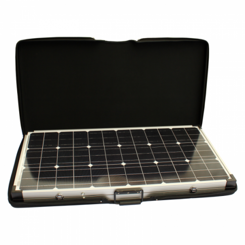 Thumbnail: 150W 12V/24V folding solar panel without a solar charge controller