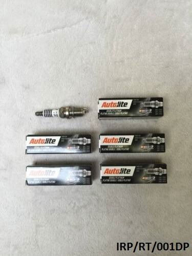 6x DOUBLE PLATINUM Spark Plug for Chrysler Voyager 4.0L 2008-2010 IRP/RT/001DP