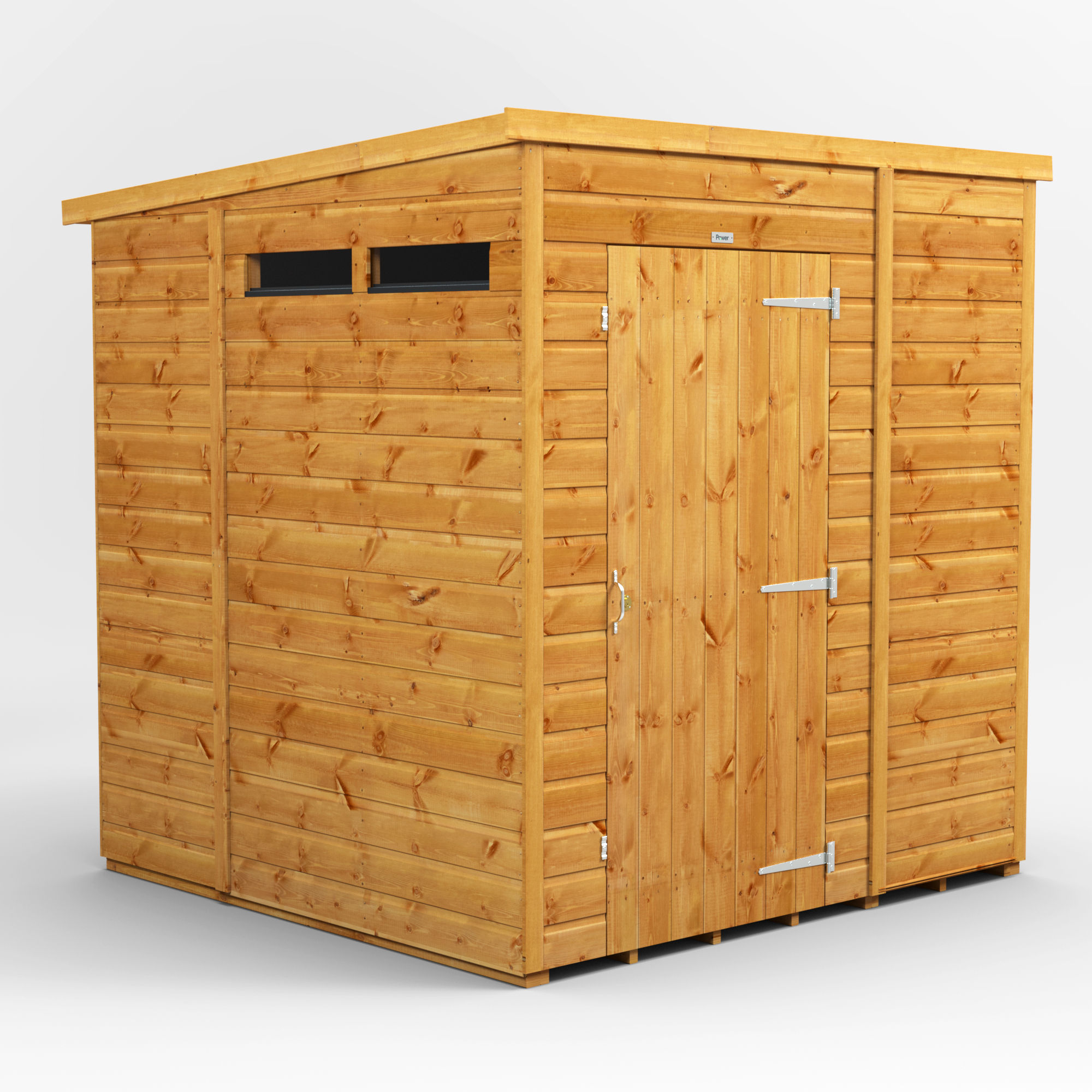 6x6 Power Pent Security Shed