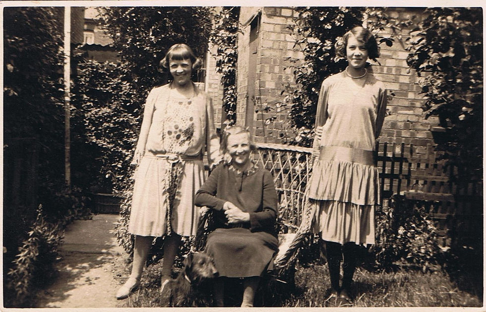 lucy leeanna and joan at rectory