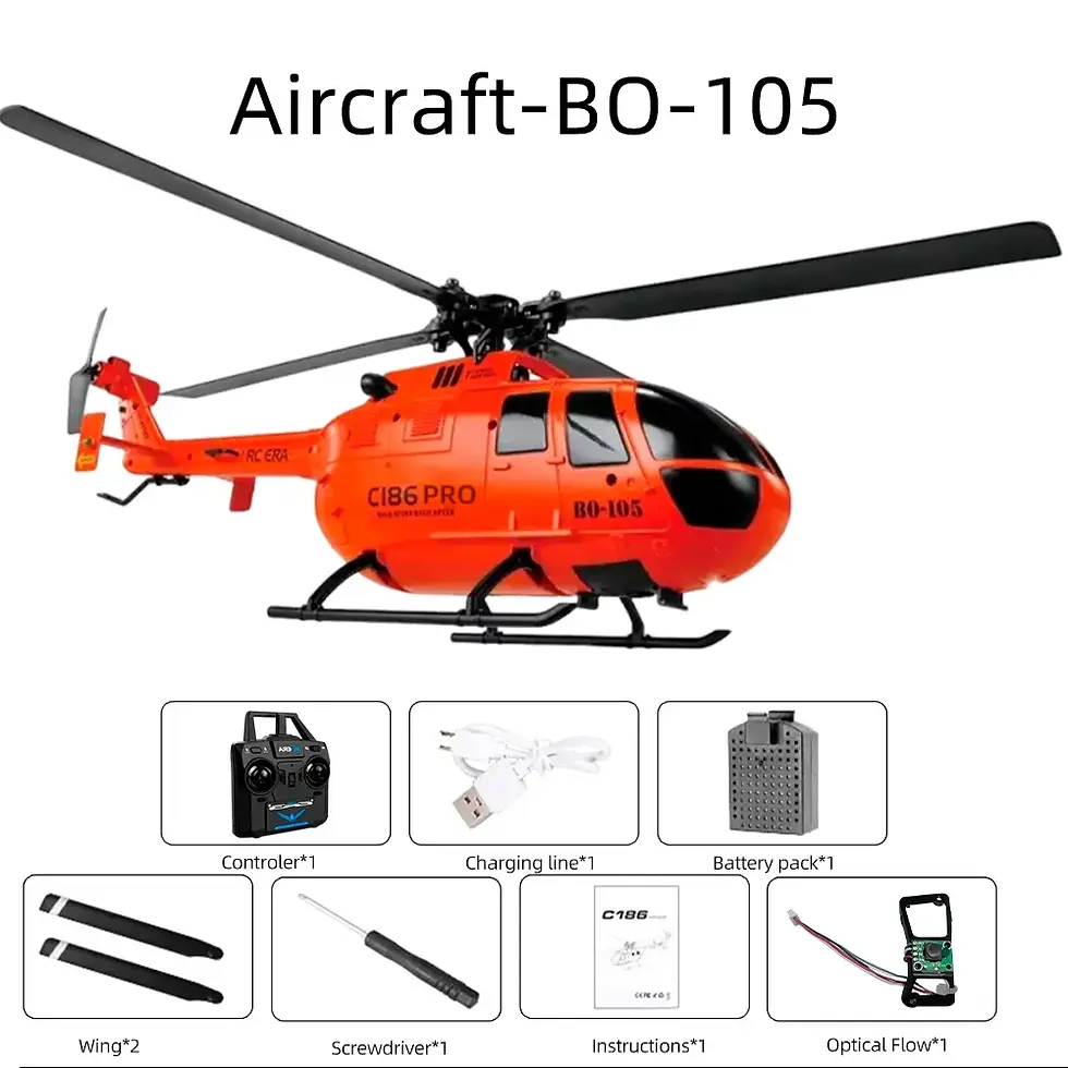 Thumbnail: RC ERA BO-105 Helicopter 1:48 4CH 15min Flight  C186 RC Aircraft
