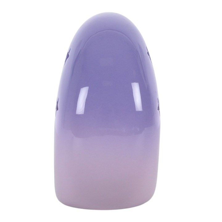 Thumbnail: Purple Pastel Crescent Moon Hanging Oil Burner