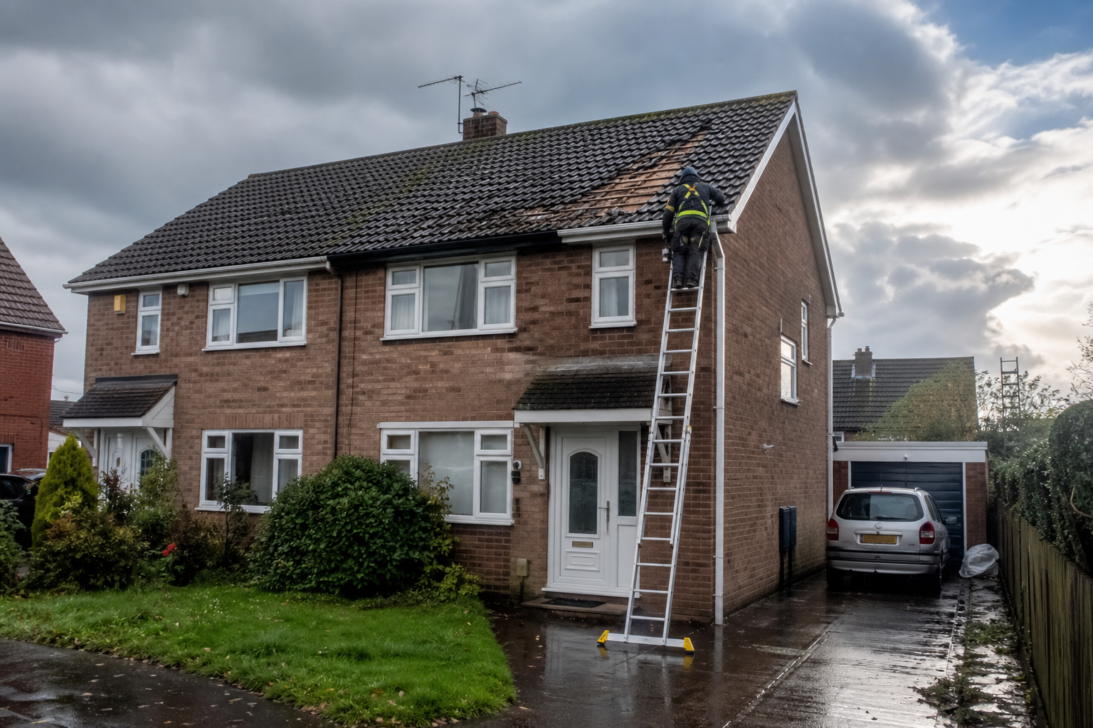 Storm Damage Roof Repairs in Taunton: What to Do After High Winds and Heavy Rain
