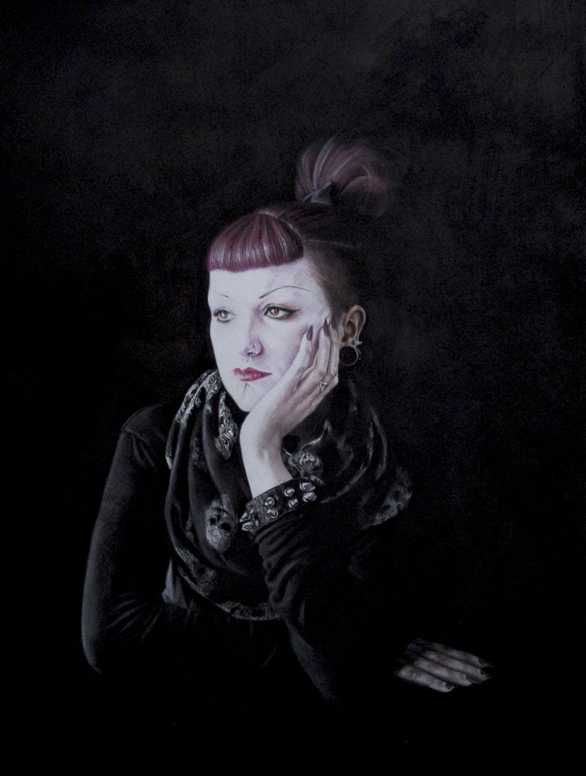 MARTA ZANELLATO £2450 Pastel 75x100cm