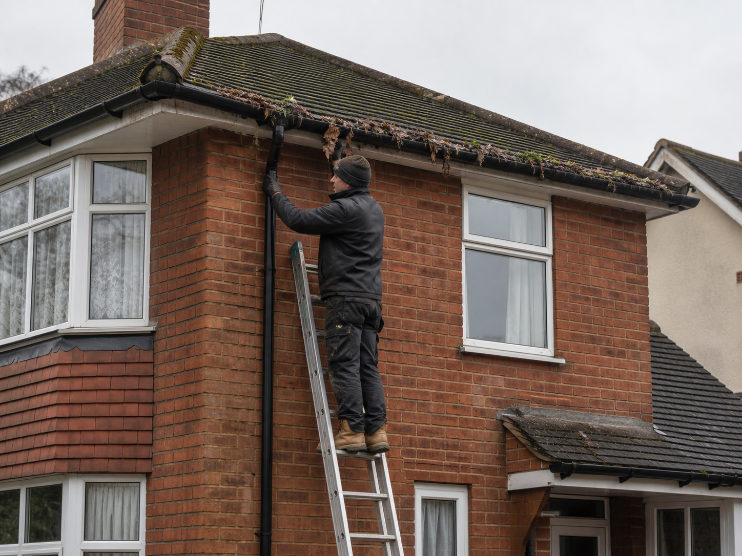 Blocked or Leaking Gutters? When Leicester Homeowners Should Arrange Gutter Cleaning or Repairs