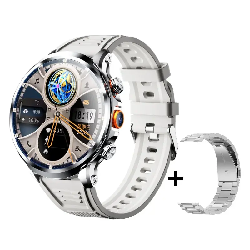 Thumbnail: Google Play Maps Smart Watch 1.95-Inch 3D 4G Network SIM Card Download
