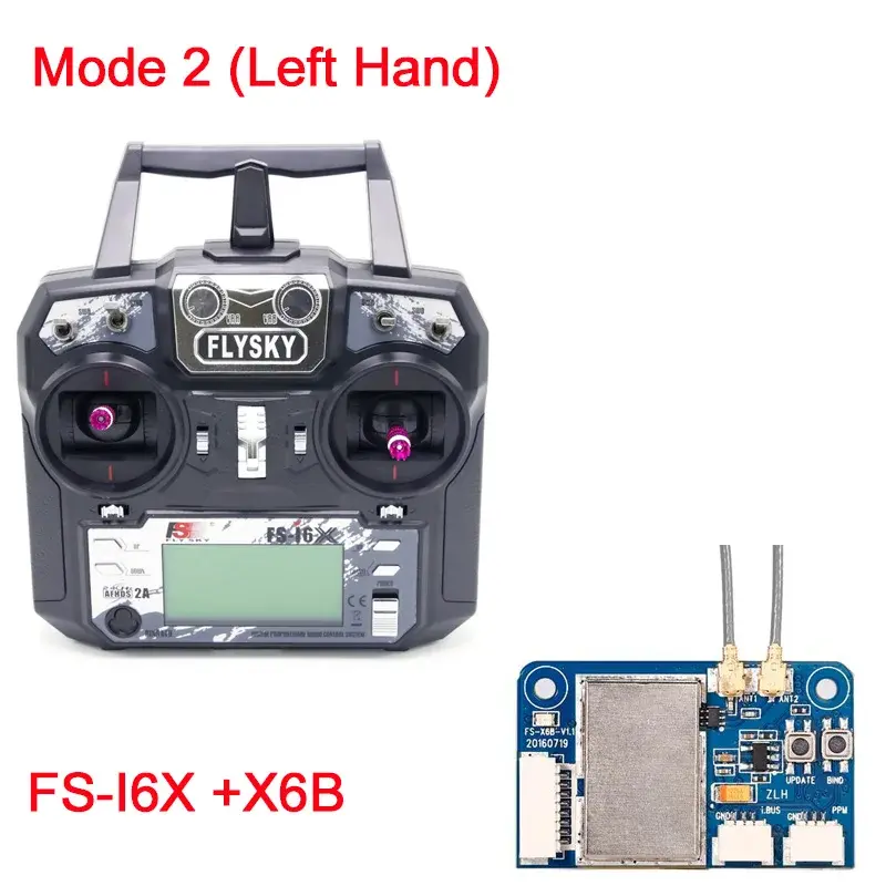 Thumbnail: Original Flysky FS-i6X 10CH 2.4GHz AFHDS 2A RC Transmitter With FS-iA6B FS-