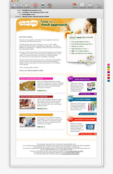 April Newsletter - Bold