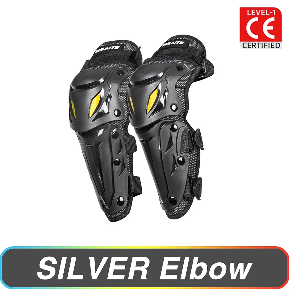 Thumbnail: Motorcycle Knee Pad Elbow Protective Combo Knee Protector Equipment Gear