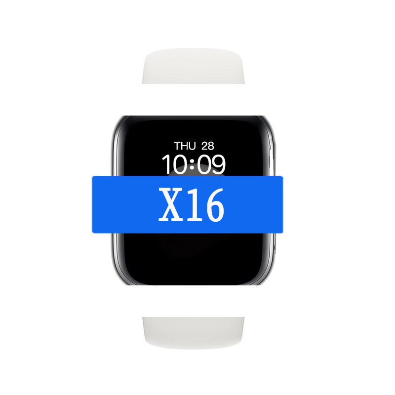 Thumbnail: New X16 Luxury Thermometer Body Temperature Android Smart Watch Phone