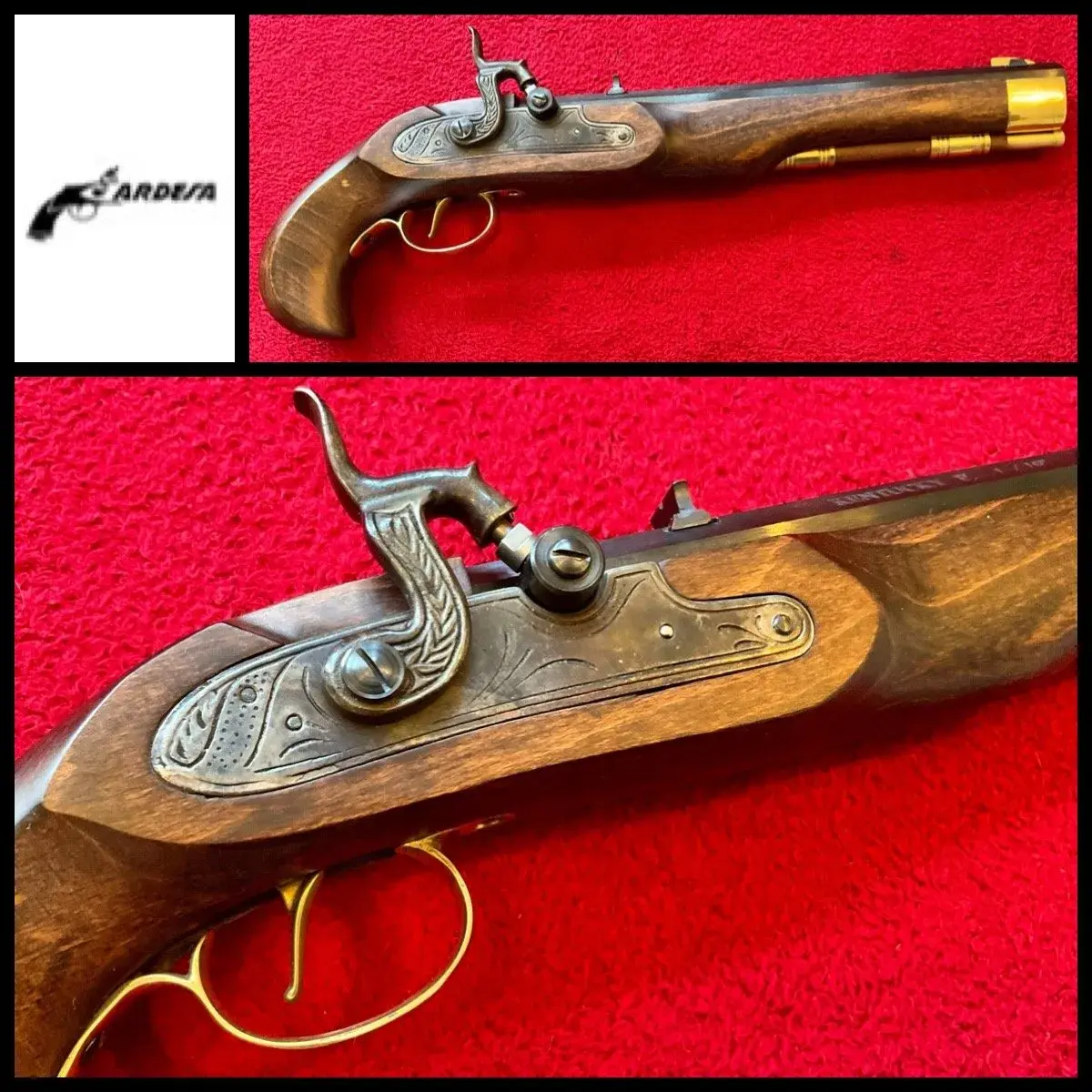 Ardessa Kentucky .45 percussion pistol