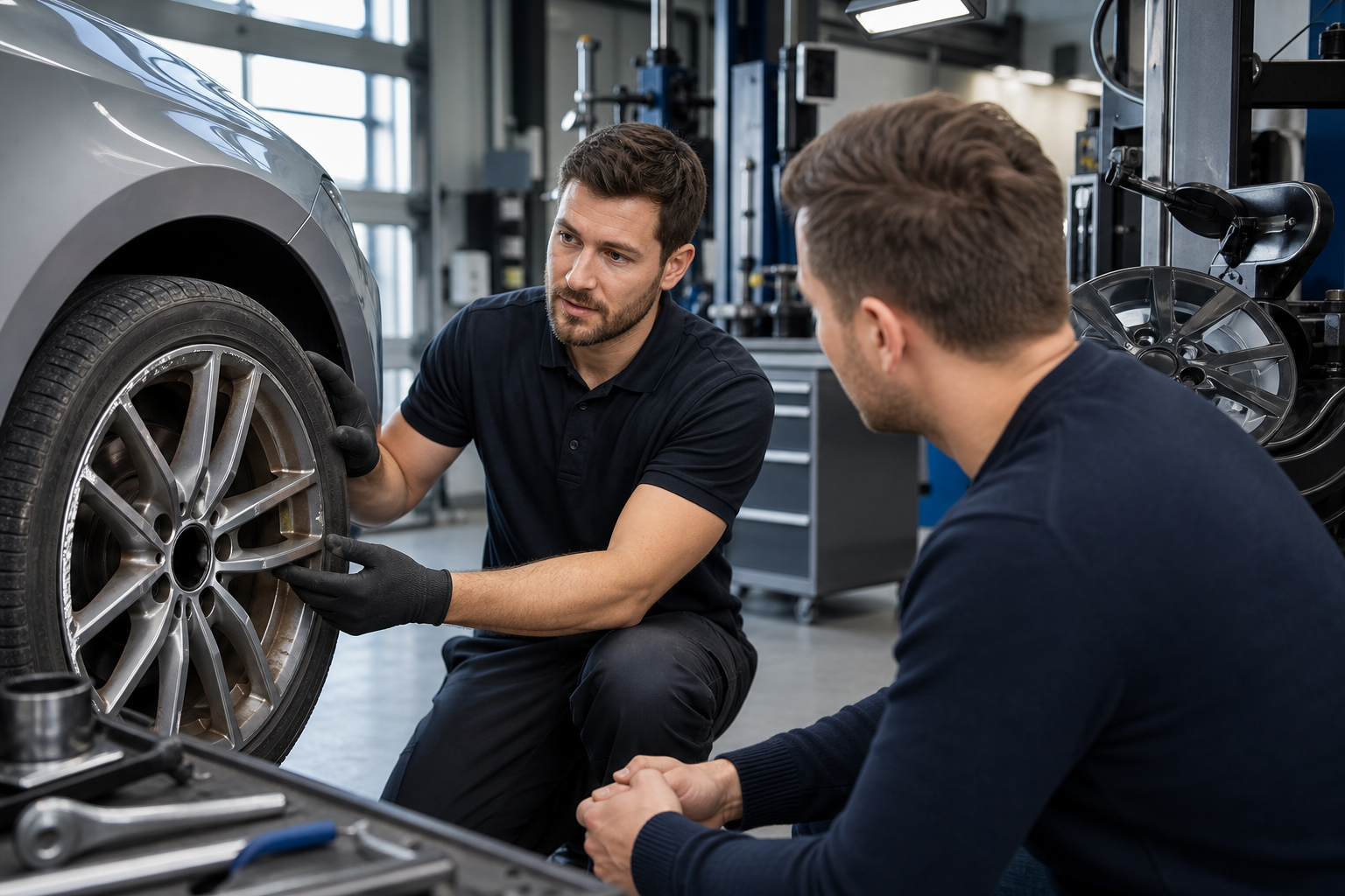 Wheel repair with honest pricing in Doncaster