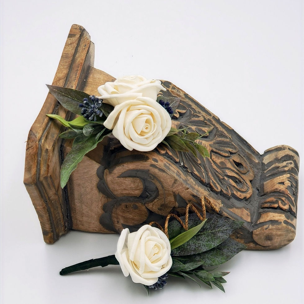 Thumbnail: We do weddings!  Redesigned offers bouquets, hoop bouquets, boutonnieres, corsages, cake decor and ceremony decor. 

Contact us for a free consultation. 

Packages start at $190.00. Package prices vary based on selections.