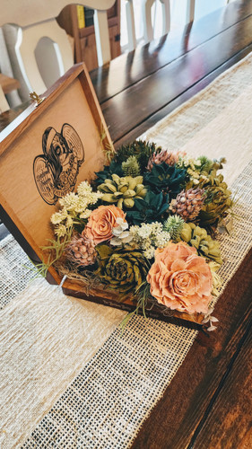 cigarette flower arrangement Cigar Box Arrangement Sola Wood Flower Arrangement cigarette flower arrangement Cigar Box Arrangement Sola Wood Flower Arrangement