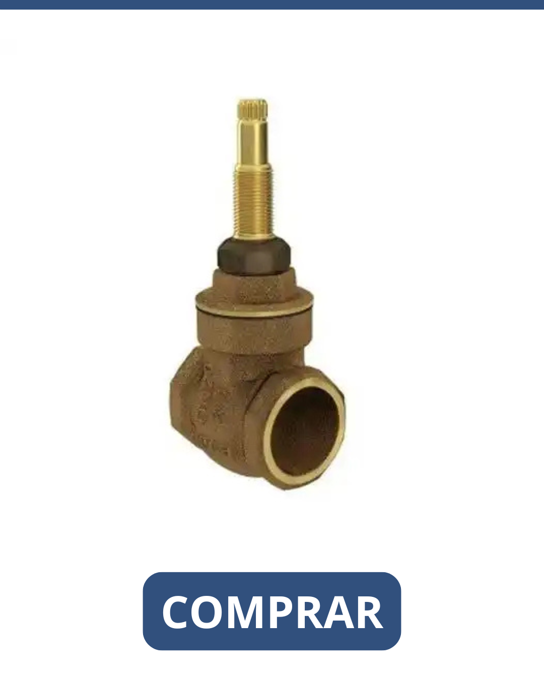 Registro de Gaveta ¾" DN20 4509.202 - Deca