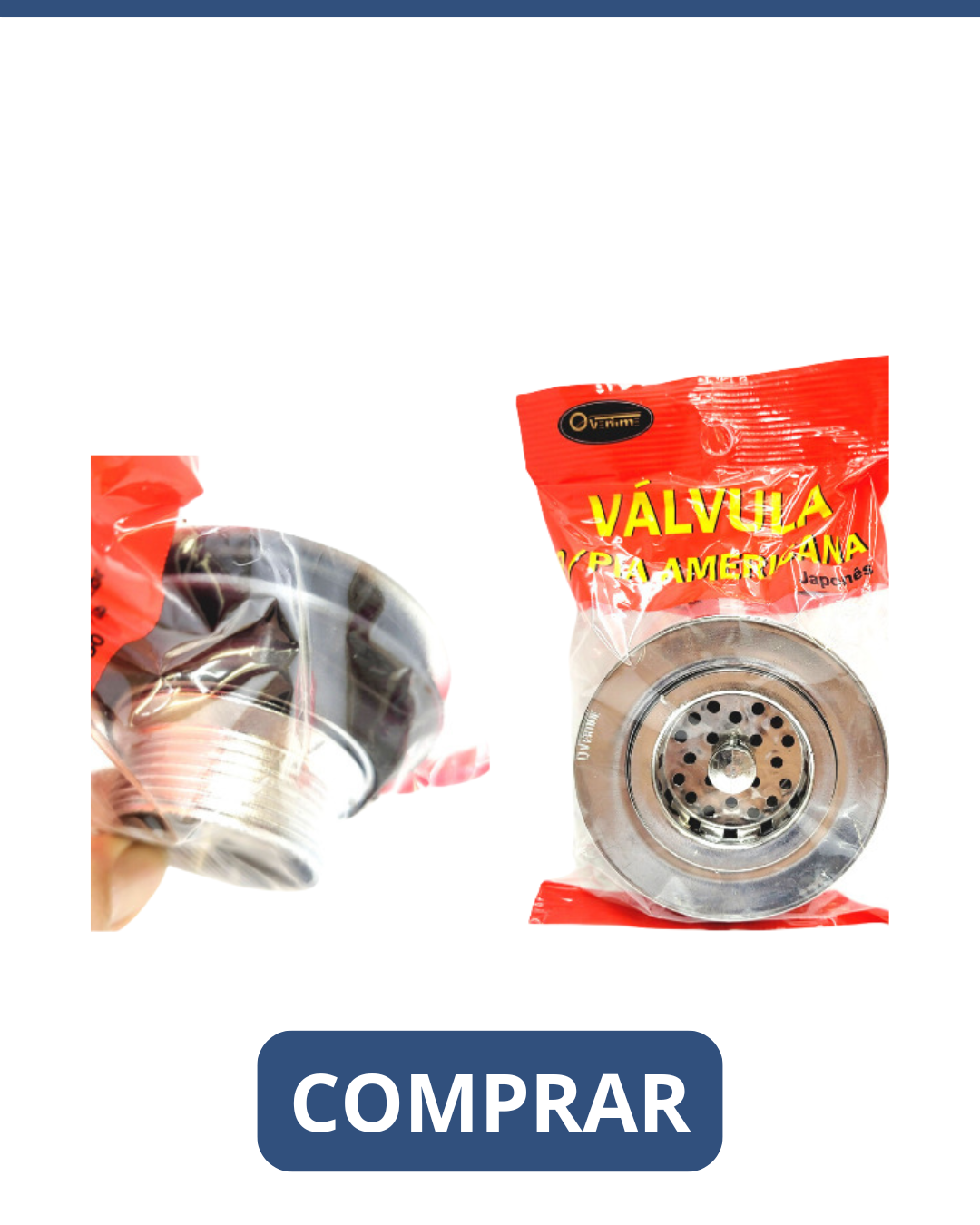 Valvula Para Pia Cozinha Americana