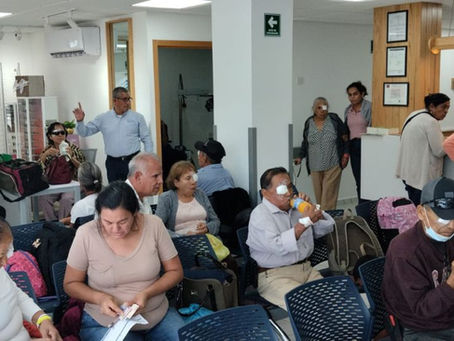 Éxito en nuestra primera campaña de cirugías en la Clínica de Visión Adelante en la Ciudad de Monterrey