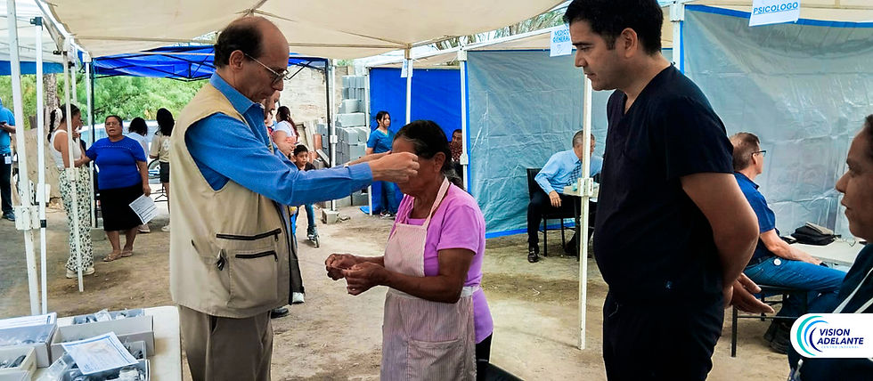 Llevando salud visual a la comunidad: brigadas en acción