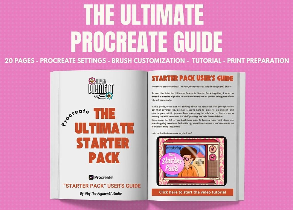 Miniature : The Utimate Procreate Starter Pack