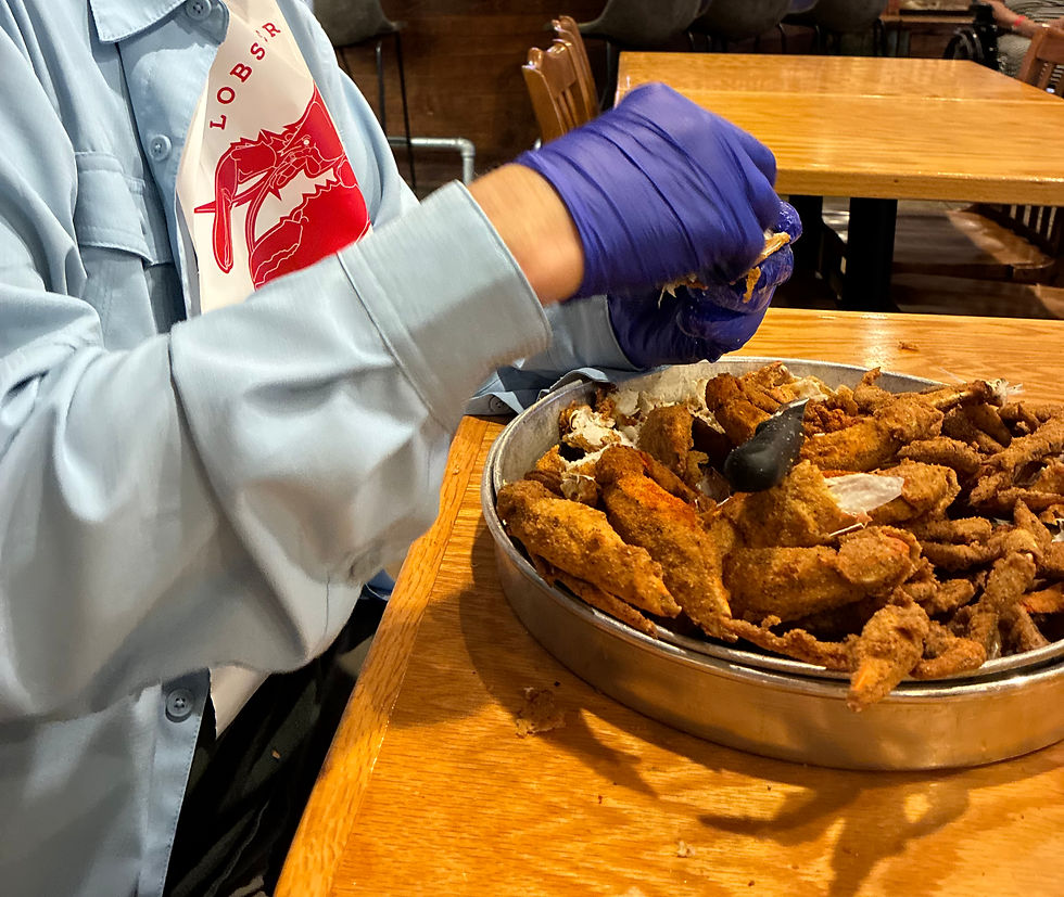 Food at Galveston cruise port